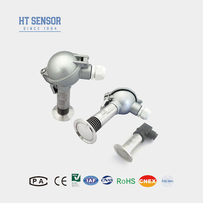 4-20mA Flush Diaphragm Pressure Sensor Transmitter Flat Film Flange Transducer