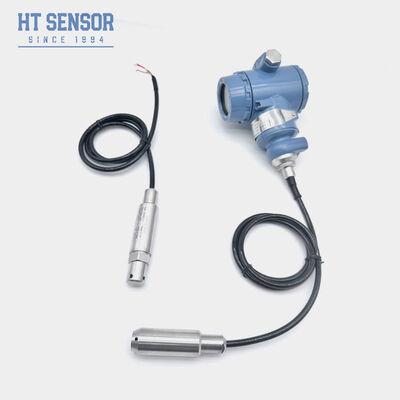 316L Stainless Steel IP68 Water Level Sensor with 4-20mA Output Liquid Level Transmitter