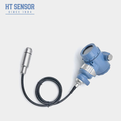 HTsensor 316L Stainless Steel IP68 Liquid Level Transmitter with 4-20mA Output and LED Display